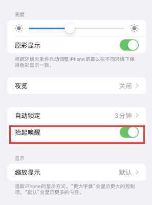 萨嘎苹果授权维修站分享iPhone轻点无法唤醒怎么办