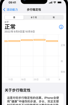 萨嘎iPhone手机维修如何在iPhone开启'步行稳定性通知'