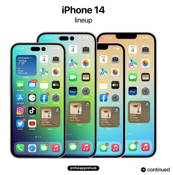 萨嘎苹果14维修分享iPhone 14全家福 