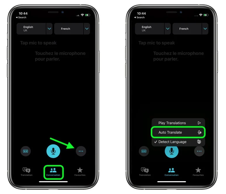 萨嘎苹果手机维修分享iOS 15 “翻译” App 新改进 